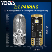 YOBIS T10 Auto-LED-Lampe Super Bright 194 LED-Lampe 6000K Weiß 168 W5W Ersatz-Glühbirnen für Türlicht-Kennzeichen leuchte