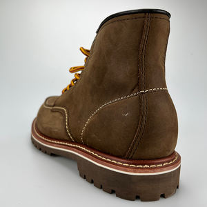 Botas de cuero Goodyear Welted para hombre, botas de trabajo al aire libre duraderas hechas a mano, suela antideslizante, plantillas cómodas - Product Image 6