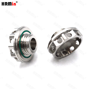 HRMin Gr.5 tutup tangki bahan bakar otomotif, tutup oli Ti-6al-4v bahan bakar Titanium Aloi kualitas tinggi untuk Honda Nissan - Product Image 2