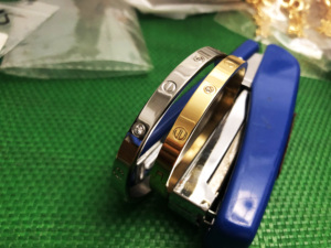 Bmz hợp thời trang cổ điển thương hiệu thép không gỉ thời trang Bangle <span class=keywords><strong>2</strong></span> năm đảm bảo Hot Bán cao đánh bóng C thương hiệu Bangle - Product Image 5