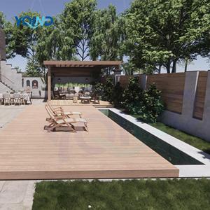 Thép không gỉ & WPC Modular hồ bơi bao gồm-Điều khiển bằng tay dễ dàng cài đặt kích thước tùy chỉnh, cách nhiệt chống bụi an toàn - Product Image 3