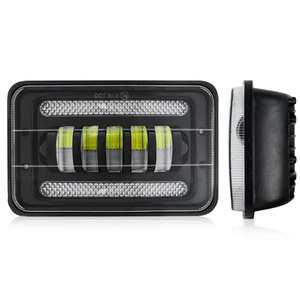 Faro LED Cuadrado de 5 Pulgadas y 50W, 12-36V, para Motocicleta y Automóvil, DRL 6000K, Luz de Trabajo Blanca, Luz Alta/Baja - Product Image 2