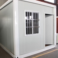Maison conteneur pliable en Z à assemblage rapide, bâtiment préfabriqué en acier de 20 pieds, maison portable en kit pour chantier de construction