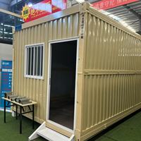 2026 Maisonnette de luxe 20 pieds extensible en conteneur, à structure en acier pliable, avec panneaux sandwich préfabriqués, à vendre
