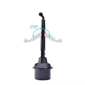Support de téléphone pour porte-gobelet de voiture, rotation à 360 degrés, bras extensible, réglable, flexible, fonctionnement à une main - Product Image 4