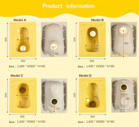 Panière de toilette turque en céramique, nouveau design chinois standard asiatique, toilette de bonne qualité, pataugeoire, 2020