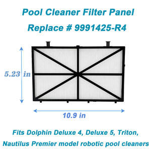 مكنسة حمام سباحة روبوتية مخصصة تحل محل 9991425-R4 Fiiter مع مكنسة روبوت مكنسة - Product Image 5