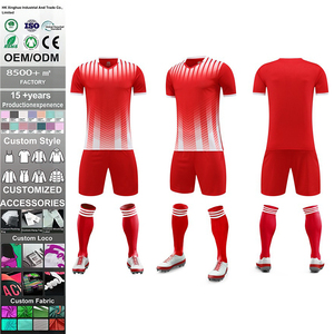 Adult Men OME Custom Soccer Kit Breathable Quick-Dry Football <b>Jerseys</b> <b>Short</b> Name Logo Printing Team Wear Heat-Transfer Printing - Product Image 1