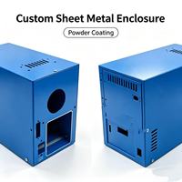 Boîtier personnalisé en aluminium et acier inoxydable : du dessin au moulage, au pliage, au rivetage, à la finition de surface jusqu'à l'assemblage final et aux mesures.