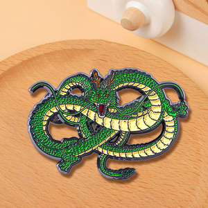 Épingle en émail <span class=keywords><strong>Super</strong></span> <span class=keywords><strong>Saiyan</strong></span> de dessin animé en gros Épingles d'insigne de dragon de dessin animé de dragon de souhait - Product Image 4