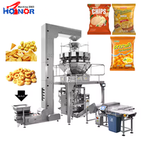 Machine d'emballage à plusieurs têtes pour échelles électroniques, machine d'emballage pour maïs sucré, machine d'emballage pour chips de pommes de terre Pringles 300g 500g 1kg