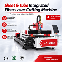 3000W 6000W Hochleistungs-Platten- und Rohrlaserschneidemaschine mit Hoher Geschwindigkeit für Edelstahl- und Kohlenstoffstahlschneiden