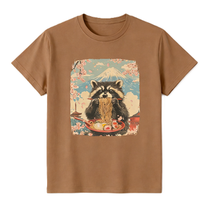 <span class=keywords><strong>Camiseta</strong></span> Japonesa <span class=keywords><strong>de</strong></span> Ramen <span class=keywords><strong>con</strong></span> Mapache Comiendo Fideos, Diseño Gráfico <span class=keywords><strong>de</strong></span> Animal Tierno, Arte <span class=keywords><strong>de</strong></span> Flor <span class=keywords><strong>de</strong></span> Cerezo del Monte Fuji, Regalo para Amantes del Anime - Product Image 5
