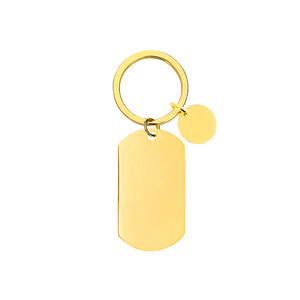 Ywganggu Tùy Chỉnh Thép Không Gỉ Rõ Ràng Keychain Khoảng Trống Khắc Món Quà Lưu Niệm Kim Loại Giá Rẻ Trống Móc Khóa Số Lượng Lớn - Product Image 2