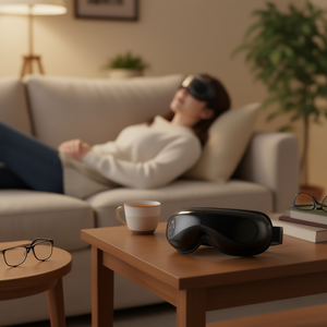 Appareil de massage des yeux avec chaleur et musique Bluetooth, 5 modes pour le soin des yeux - Product Image 2