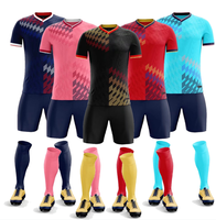 Ensemble de maillots de football de sublimation à séchage rapide pour l'entraînement et les clubs de football