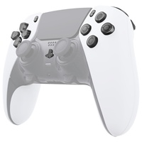 Kits de boutons de manette personnalisés EXtremeRate transparents pour manette Dualsense Edge PS5