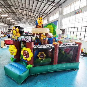 PVC personnalisé unisexe Divertissement extérieur pour enfants grenouille gonflable Combo toboggan rebondissant Château sautant & Juex Gonflables - Product Image 3