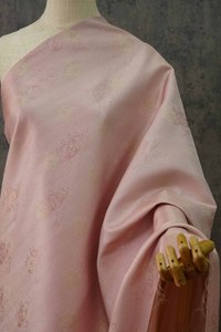 Tessuto Jacquard in Stile Cinese con Motivo Floreale a Quattro Foglie e Filo d'Oro per Abiti da Donna Africana - Product Image 5