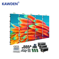 Système clé en main 5m x 3m, écran LED P2.6 P2.9 P3.91, panneau LED 500mm x 500mm, écran LED intérieur/extérieur