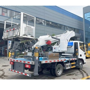 Camión Plataforma Elevadora Telescópica FOTON RHD de 25m con Brazo Recto, Camión Elevador Hidráulico con Cesta - Product Image 3