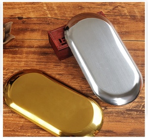 Bandeja Metálica Portátil Personalizada al por Mayor, Pequeña, para Almacenamiento de Tabaco y Cigarrillos, Set de Accesorios para Fumar - Product Image 1