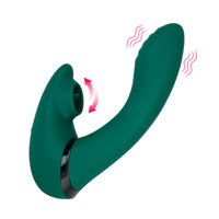 Leistungsstarker 2-in-1 Zungen-Vibrator für Frauen, Masturbator, Sextoy, Erwachsenen-Vergnügungs-Massagegerät für Damen