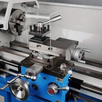 Tour horizontal métallique haute puissance CQ6133 pour usage domestique, tour de banc de précision moyenne avec porte-outils à 4 postes pour machine de traitement