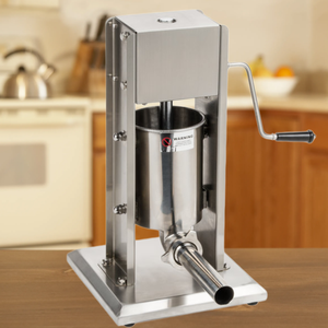 Machine à farcir les saucisses en acier inoxydable, capacité 3/5/7/10/15L, machine à fabriquer des saucisses maison en promotion - Product Image 3