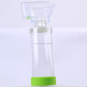 Sản phẩm y tế Aerosol cho hen suyễn Ống hít thiết bị Ống hít <span class=keywords><strong>Spacer</strong></span> buồng - Product Image 3