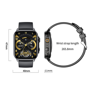 HK95 <span class=keywords><strong>2023</strong></span> nuevo Amoled Pro 2024 Hello Watch 3 Plus Ultra reloj inteligente cuadrado para hombre resistente al agua IP68 4G Inteligente Serie 9 Gel de sílice - Product Image 4