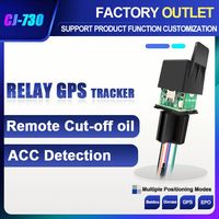 Traceur GPS Micro Mondial Yuntrack en Temps Réel pour Moto avec Carte SIM 2G, Antivol Automatique et Avertissement de Vitesse