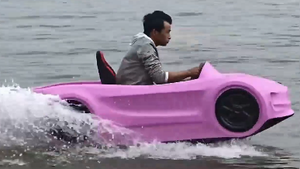 Karting nautique/Mini jet ski/Barque à pagaies/Barque <span class=keywords><strong>miniature</strong></span>/Aventure aquatique/Barque de course électrique - Product Image 3