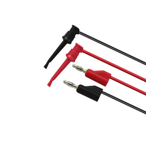 Cable de prueba para multímetro Uni-T UT-L03, cable con gancho en miniatura, revestimiento de PVC, conductor de cobre estañado, conexión de medición - Product Image 4