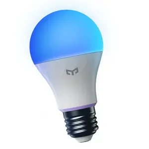 Yeelight lâmpada inteligente para apple homekit, novidade-lâmpada led inteligente colorida, bluetooth, wi-fi, rgb, controle inteligente, para escritório