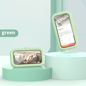 Support Mural Imperméable pour Téléphone, Boîte Auto-Adhésive Tactile pour Douche, <span class=keywords><strong>Rangement</strong></span> Scellé pour Salle de Bain - Product Image 4
