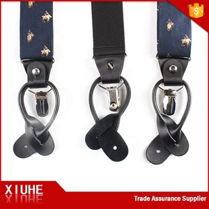 Verstellbare Y-Rücken gurte für Herren Heavy Duty Clip Elastic <span class=keywords><strong>Fabric</strong></span> Hosenträger gürtel für Custom - Product Image 3
