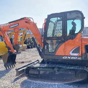 2024 Doosan DX60 6Ton pelle d'occasion japon marque nouveauté CE EPA bonne Performance basses heures Core moteur boîte de vitesses à vendre - Product Image 1