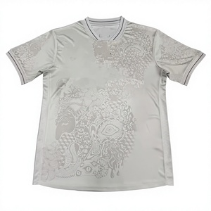 Conjunto de Camiseta y Pantalones Cortos Deportivos de Fútbol Naples 2526, Transpirables, 100% Poliéster, Estampados, para Verano - Product Image 1