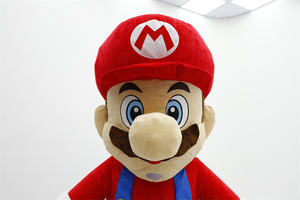 Disfraz Inflable de Mario Bros, Luiji Rojo, para Adultos, Cosplay, 2m 2.6m, Disfraces de Mario, Traje Inflable para Negocios de Alquiler - Product Image 2