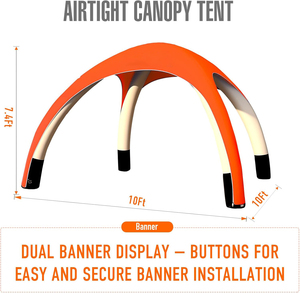 Hot <b>Sale</b> Event Exhibition Wedding Inflatable Arch Outdoor Air <b>Marquee</b> Advertising Inflatable Gazebo Commercial Lightweight Easy - Product Image 2