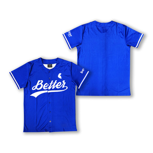 Camisetas de béisbol personalizadas Diseño de sublimación Macaron Colors Logo Camisetas de béisbol - Product Image 3