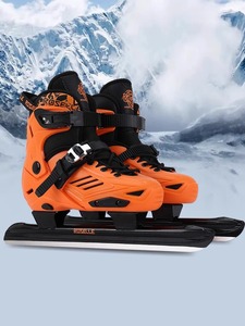 Pattini da velocità invernali YQ con suola in PVC, regolabili <span class=keywords><strong>per</strong></span> <span class=keywords><strong>adulti</strong></span> e bambini, <span class=keywords><strong>per</strong></span> <span class=keywords><strong>principianti</strong></span>, in rete ispessita, universali <span class=keywords><strong>per</strong></span> competizioni - Product Image 6