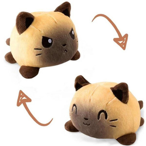 Juguetes de Peluche Reversibles de Doble Cara con Forma de <span class=keywords><strong>Gato</strong></span>, Unicornio, Tortuga <span class=keywords><strong>y</strong></span> Pulpo, Rellenos de Algodón PP, Regalo para Bebés de 0 a 24 Meses - Product Image 6