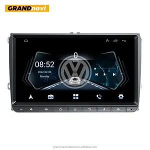 dvd-speler ca Suppliers-Grandnavi 9 Inch 16G 2 Din Auto Radio Multimedia Speler Android Car Stereo Audio Gps Systemcar Dvd-speler Voor vw Voor Skoda