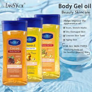 200ml White ning Körper öl Gel Lavendel Ingwer infundiert Gesunde Hautpflege Feuchtigkeit spendende <span class=keywords><strong>Vital</strong></span> isierung Körper massage öl Kakao Hautpflege - Product Image 5