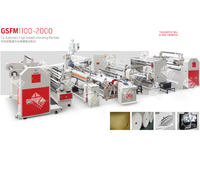 Machine à plastifier MPET/PLC/papier Revêtement par extrusion automatique Protection de l'environnement intelligente à grande vitesse Vert