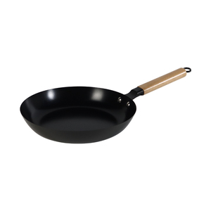 Ensemble <span class=keywords><strong>de</strong></span> poêles à frire et woks multi-tailles en acier au carbone nitridé, résistant à la rouille, avec revêtement céramique, compatibles induction - Product Image 4