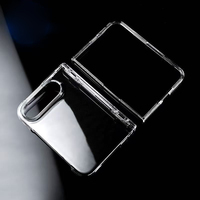 Coque de téléphone transparente brillante en PC avec charnière à ressort pour iPhone 18 Fold et iPhone Duo – Vente en gros usine