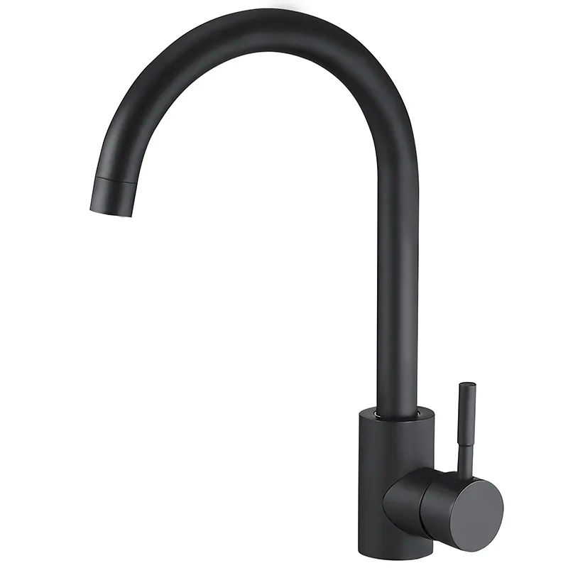 OEM ODM SUS 304 बाथरूम रसोई Faucets मैट काले Faucets